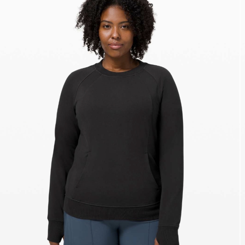 Lululemon Scuba Crew Black